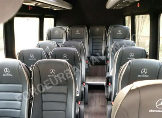 16 seater mercedes sprinter imported van hire delhi